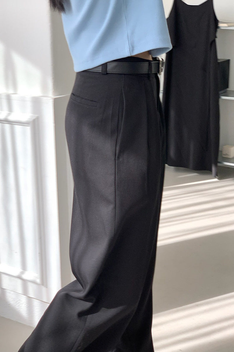 Elegant High-Waist Slacks