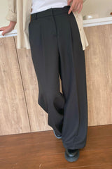 Banding Pintuck Slacks