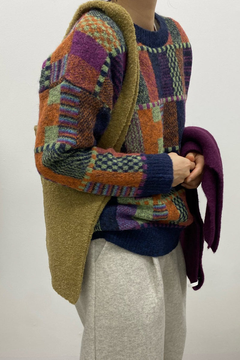 Patchwork Sweater