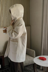 Cozy Hooded Wool Coat