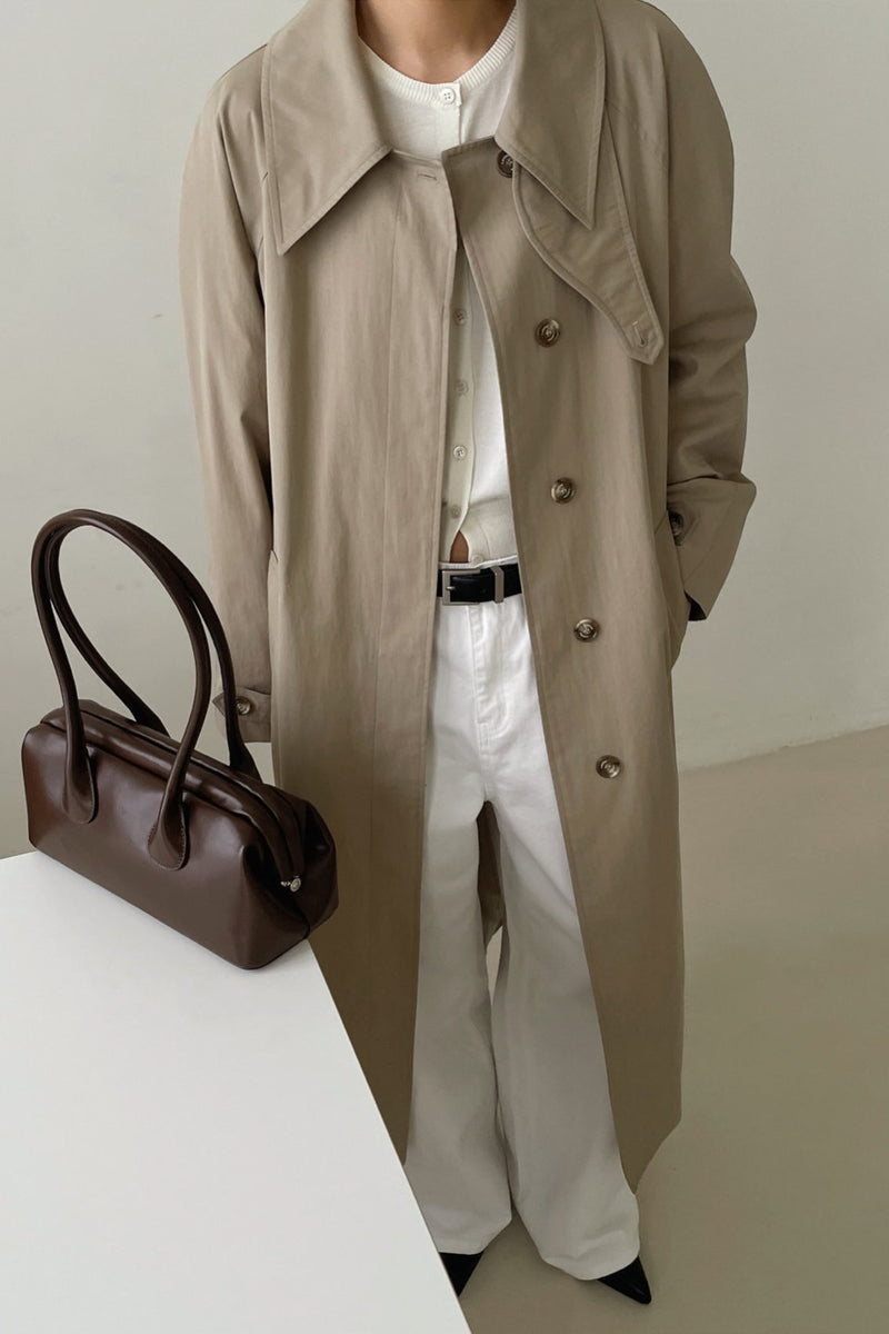 Vintage Single Trench Coat