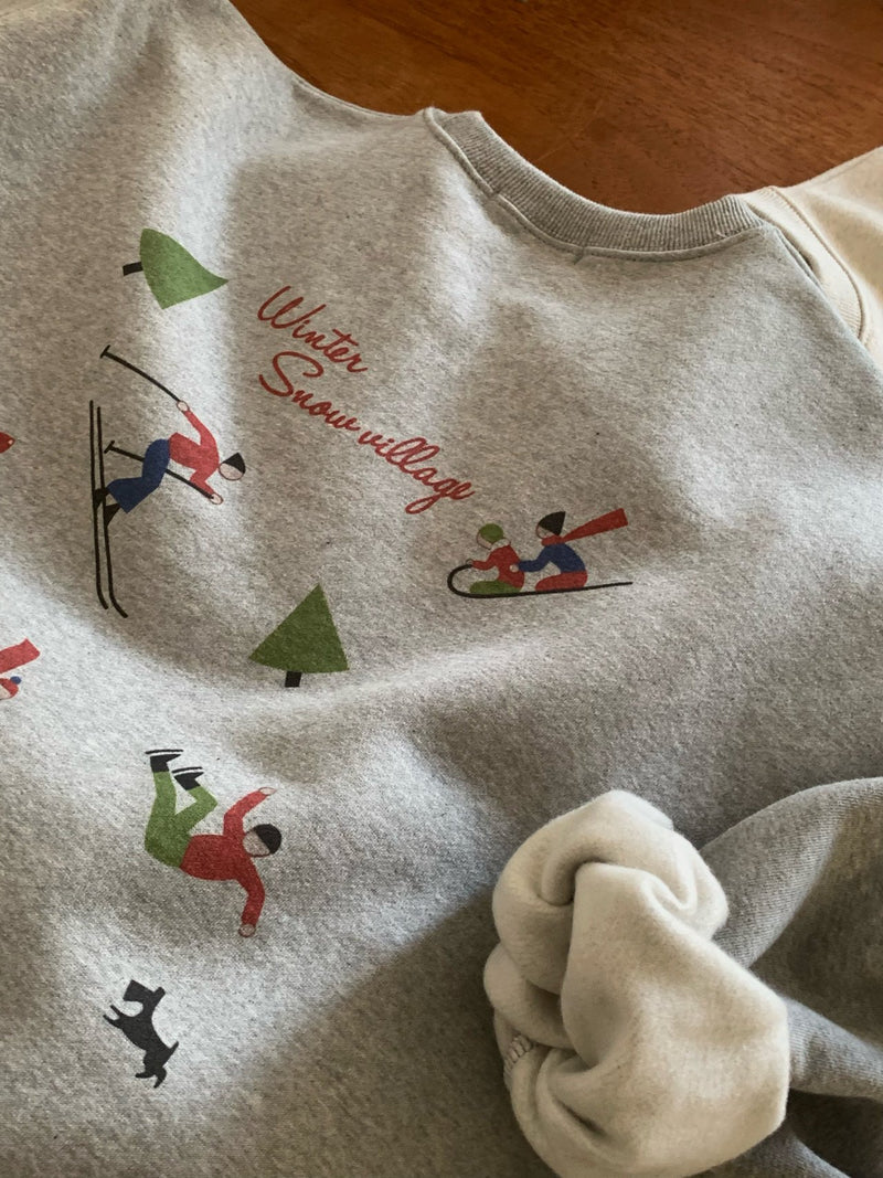 Winter Village Graphic Sweatshirt