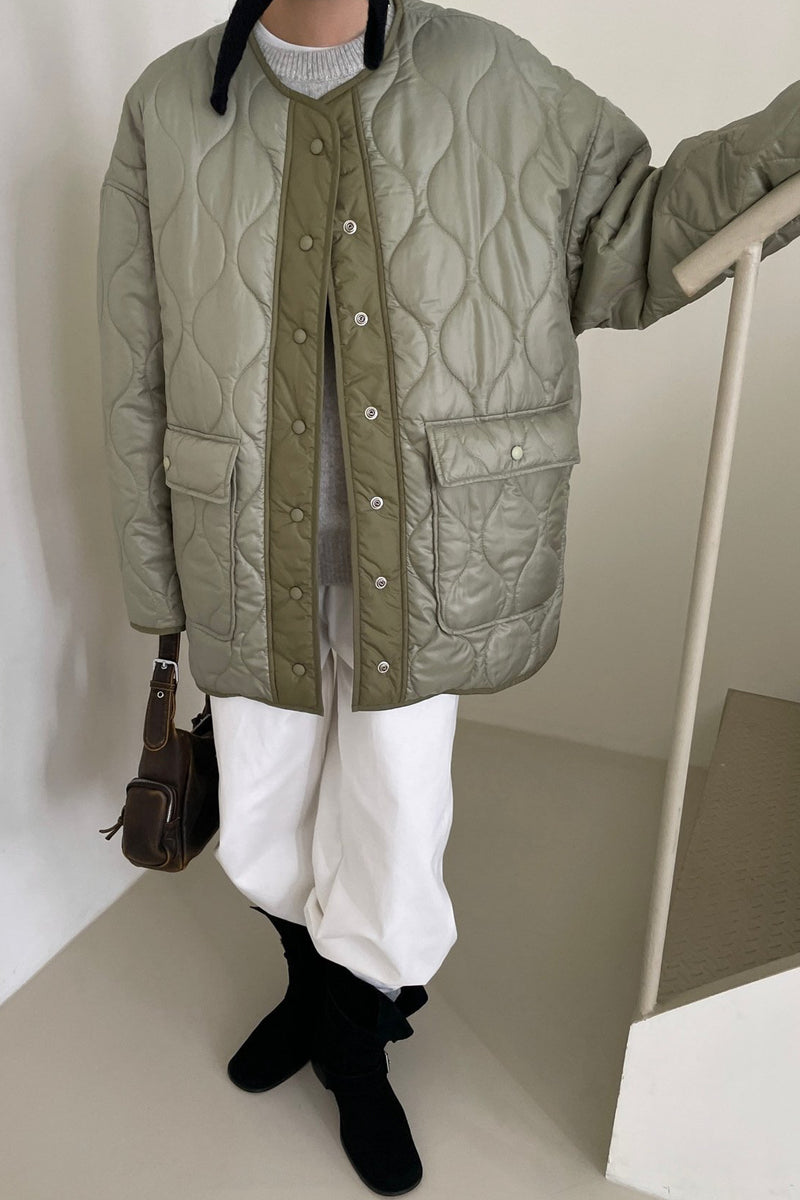 Lightweight Quilted Coat