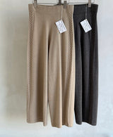 Seamless Cable Knit Pants