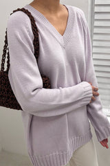 Classic V-Neck Knit