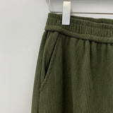 Corduroy Ruffle Pants