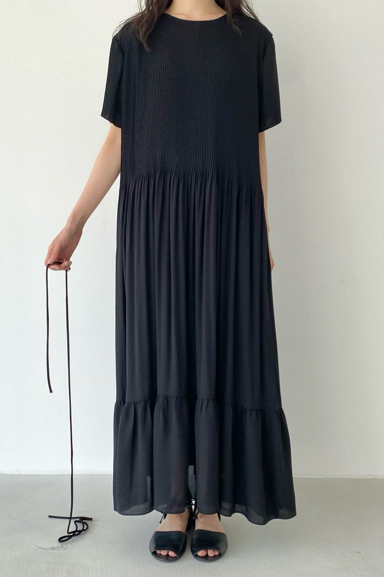 Pleat Muse Dress