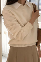 Classic Wool Cashmere Sweater