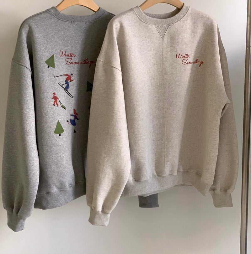 Winter Village Graphic Sweatshirt