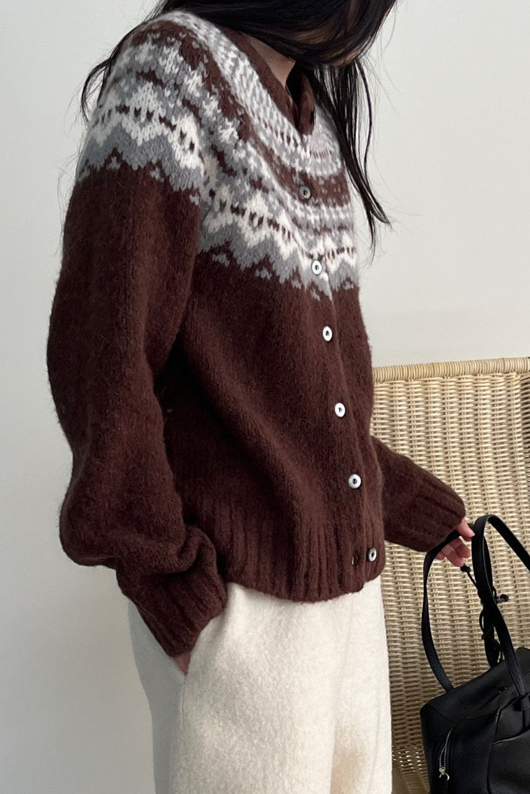 Fair Isle Cardigan