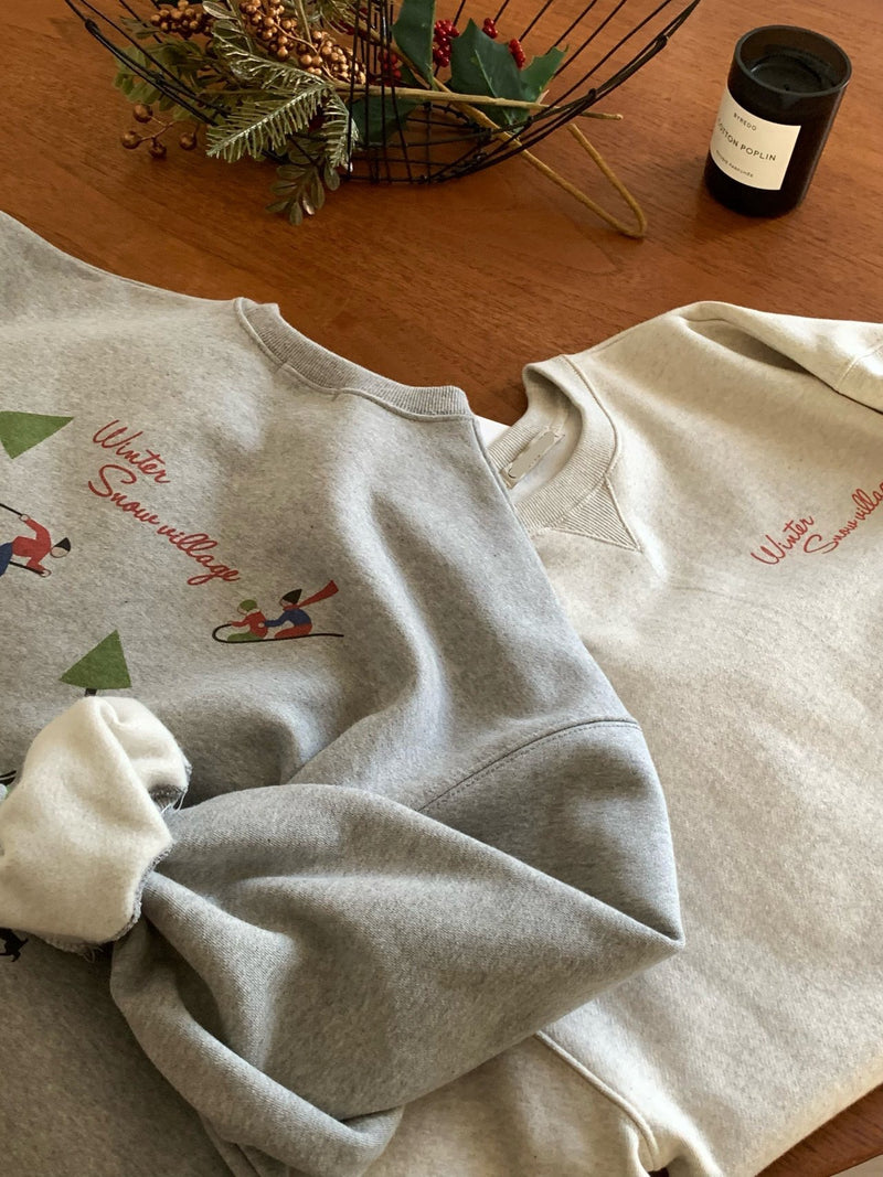 Winter Village Graphic Sweatshirt