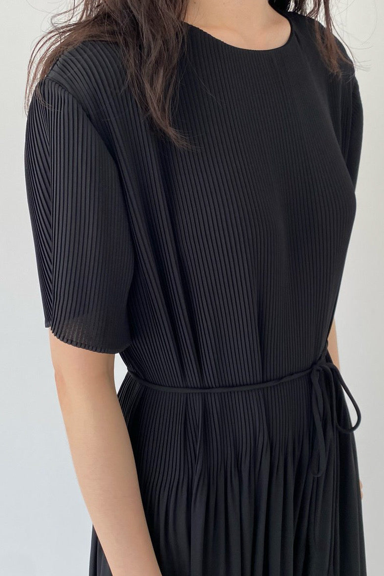 Pleat Muse Dress