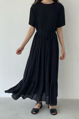 Pleat Muse Dress