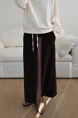 Velvet Lounge Maxi Skirt