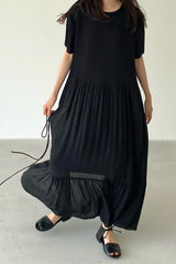 Pleat Muse Dress