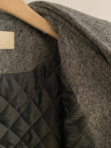 Cozy Hooded Wool Coat