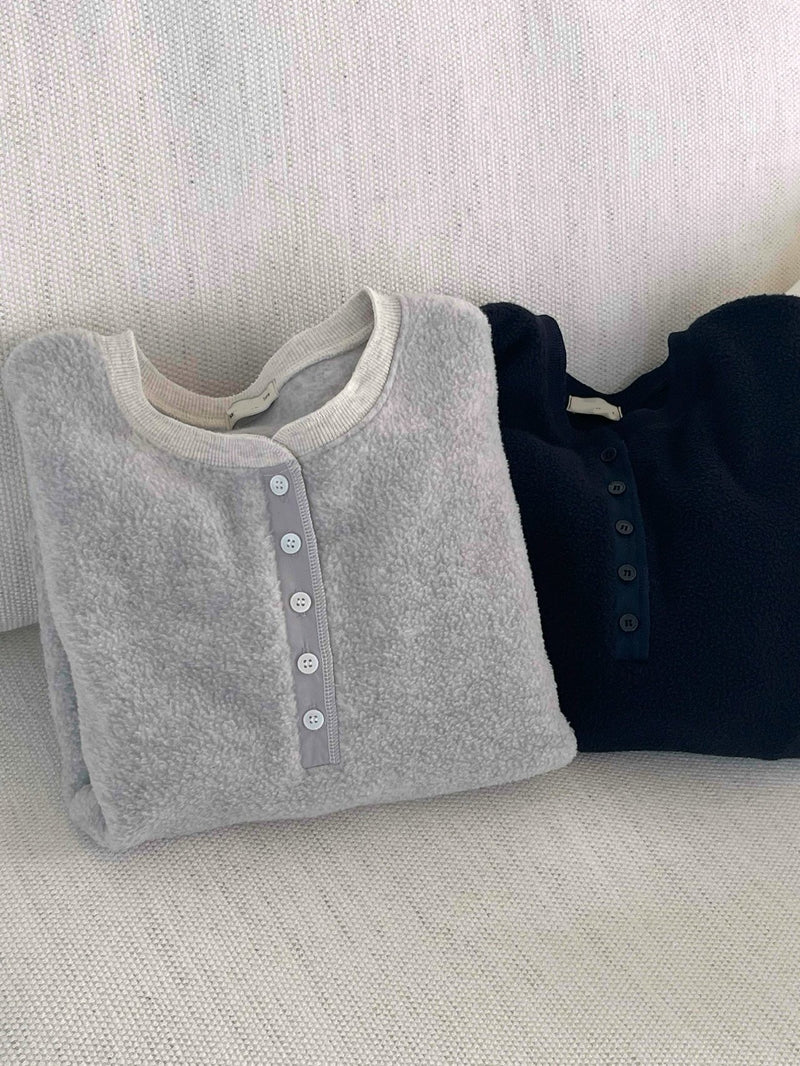 Cozy Henley Pullover