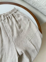 Comfy Linen Blend Trousers