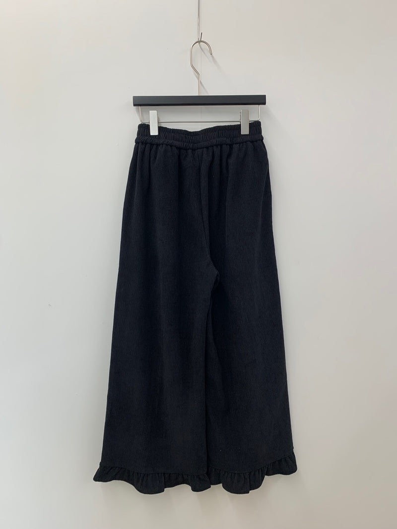 Corduroy Ruffle Pants