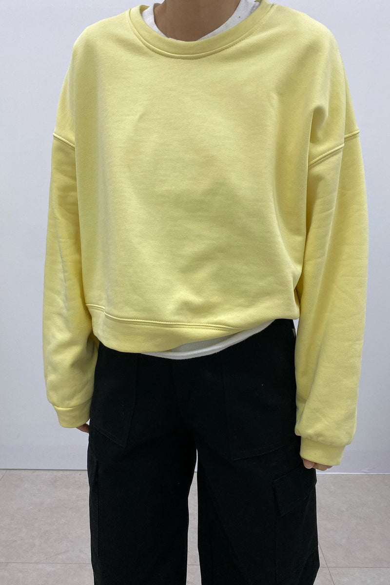 Essential Crop Sweatshirt