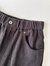 Corduroy Semi Wide Pants