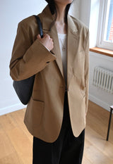 Relaxed Blazer Jacket