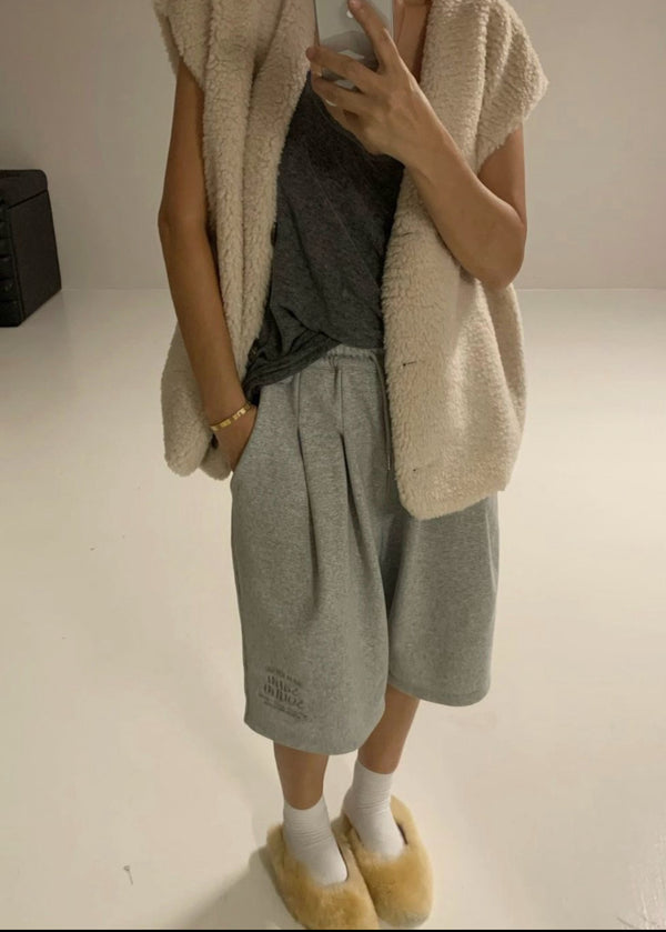 Wool Boucle Vest