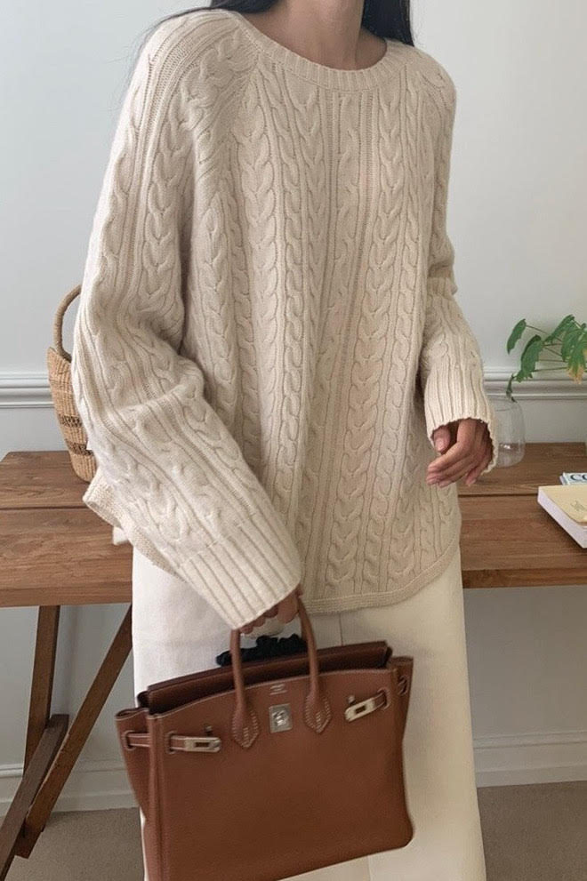 Cozy Cable-Knit Pullover