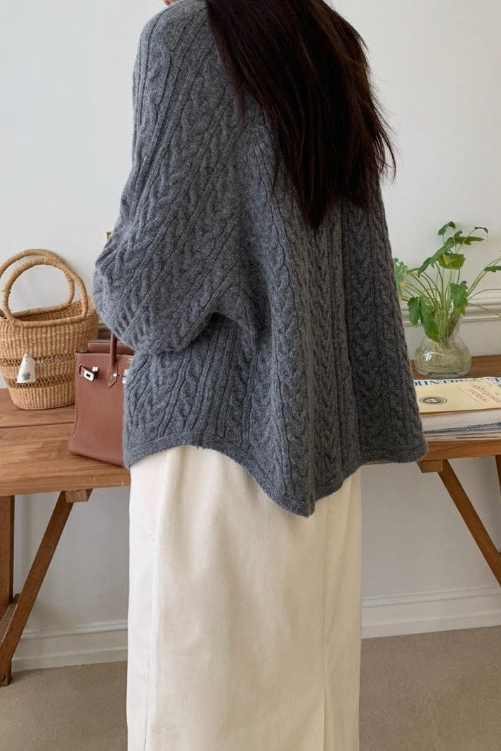 Cozy Cable-Knit Pullover