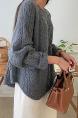 Cozy Cable-Knit Pullover