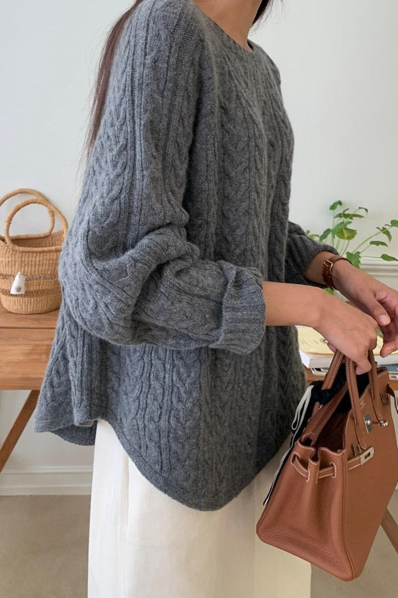 Cozy Cable-Knit Pullover