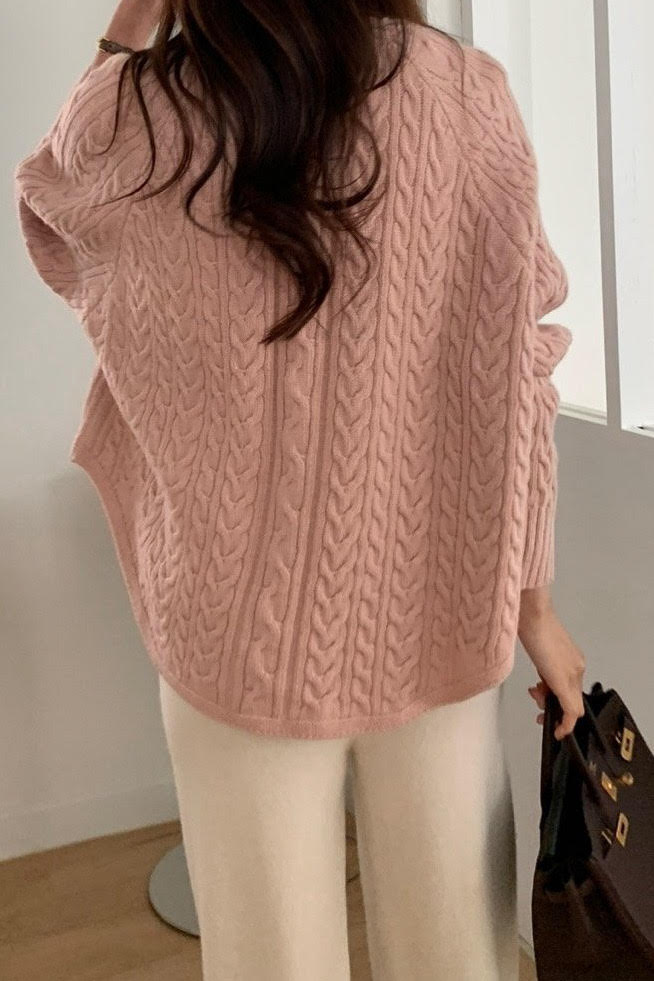 Cozy Cable-Knit Pullover